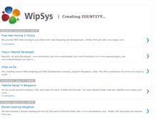 Tablet Screenshot of blog.wipsys.com